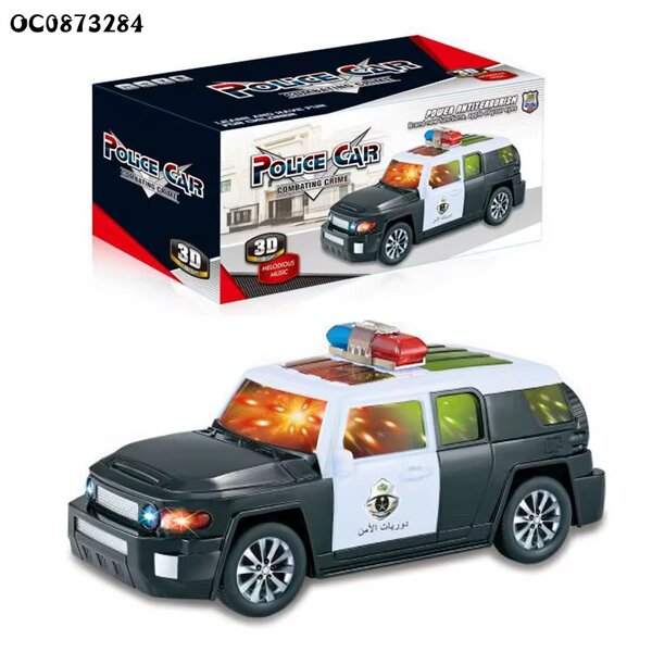 Voiture de Police Jouet Lumineuse