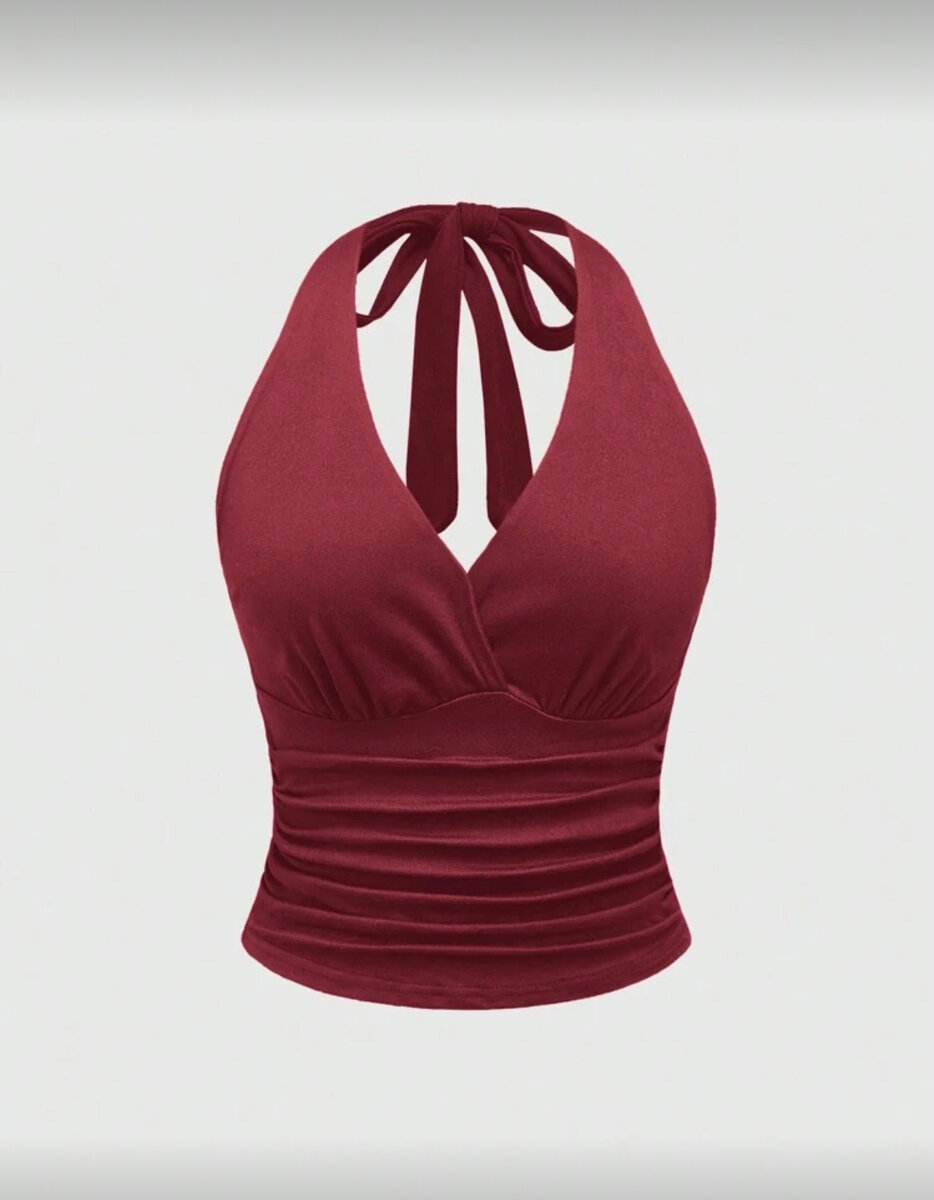 Top dos nu femme élégant