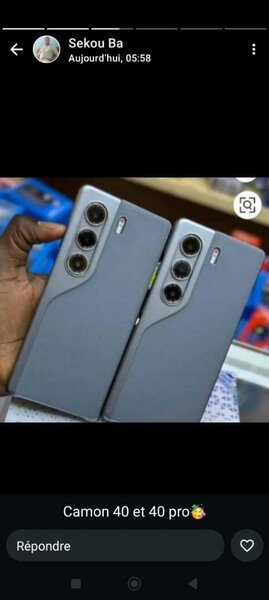 Étuis pour Tecno Camon 40