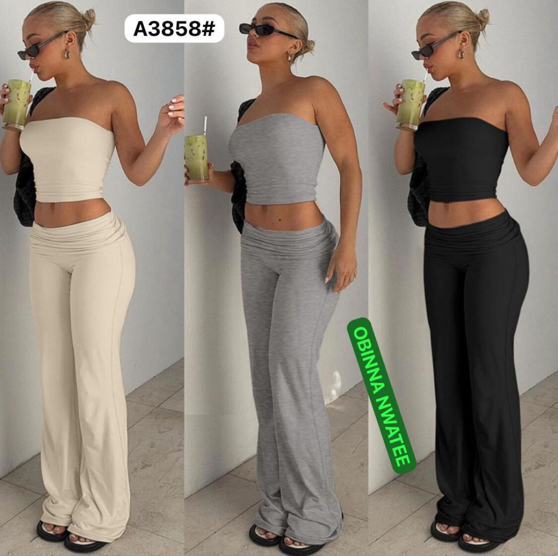 Ensemble Top et Pantalon Femme