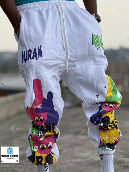 Pantalon de survêtement imprimé