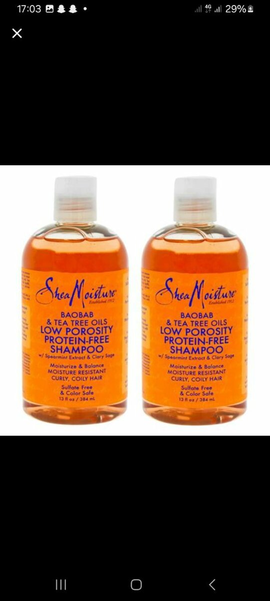 Shampoo pour cheveux bouclés