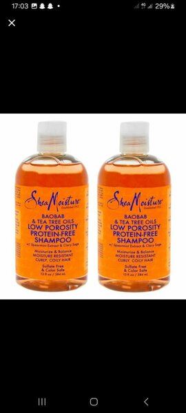 Shampoo pour cheveux bouclés