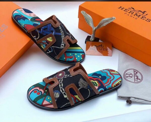 Sandales de luxe multicolores