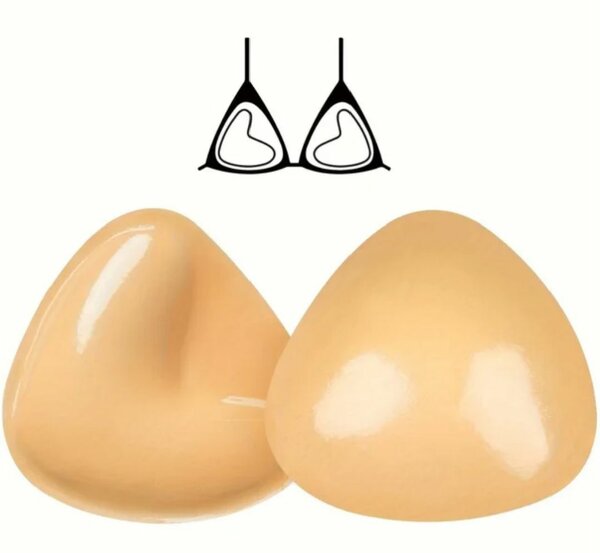 Coussins en silicone pour soutien-gorge