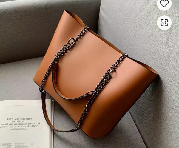 Sac cabas en cuir élégant