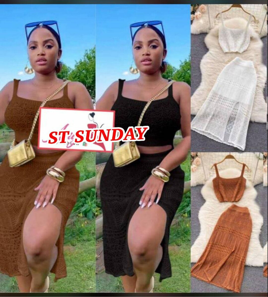 Two pieces of ladies dress