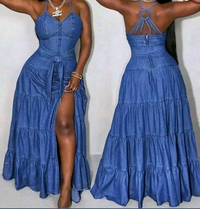 Robe en jean élégante