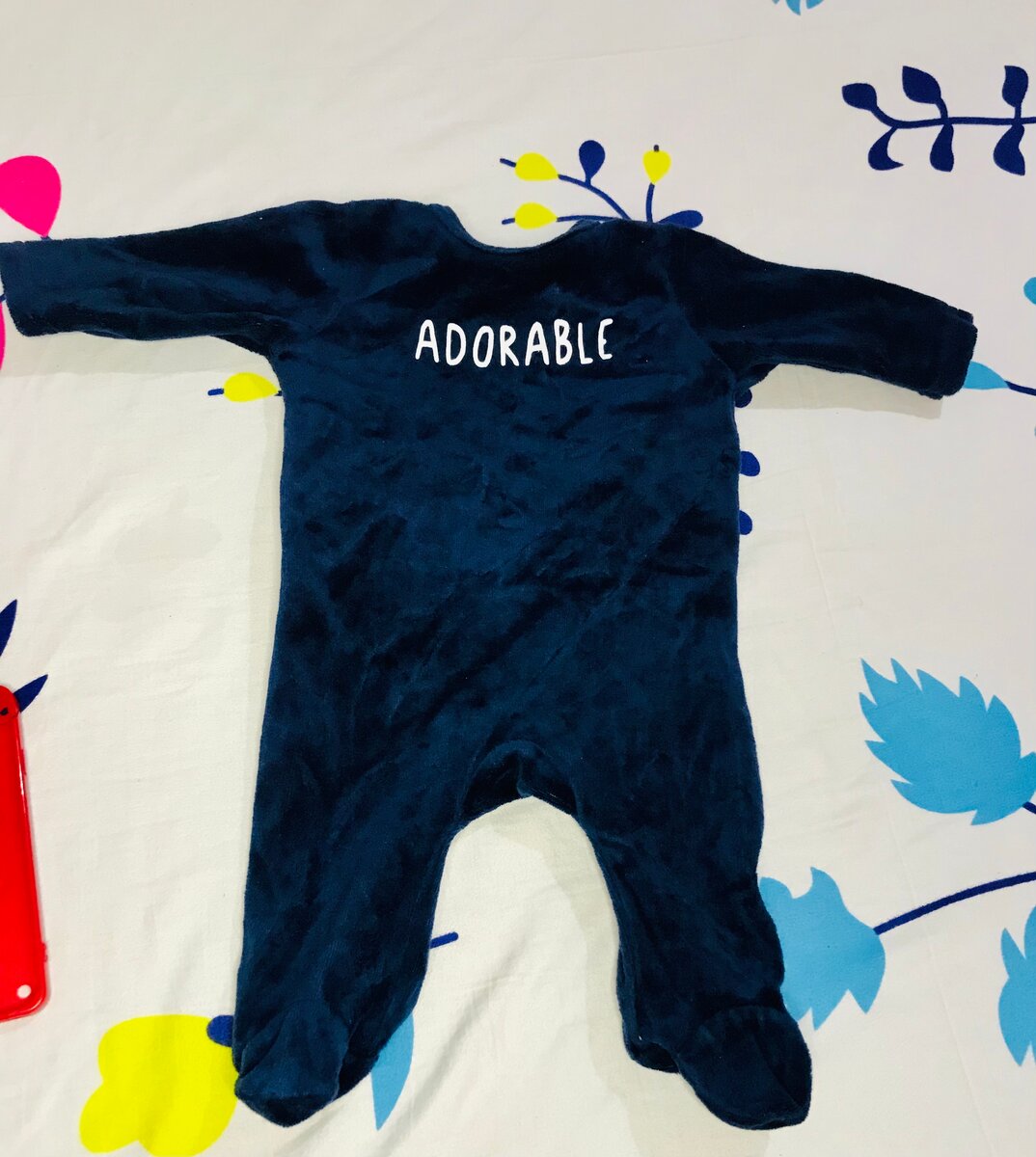 Pyjama bébé imprimé adorable