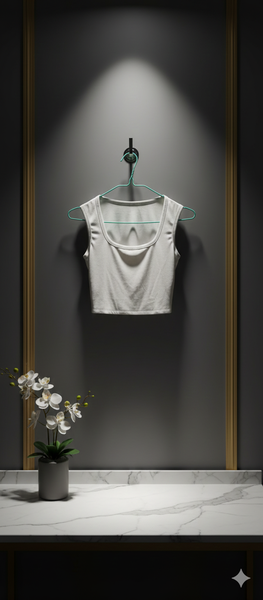 Débardeur Femme Blanc Chic