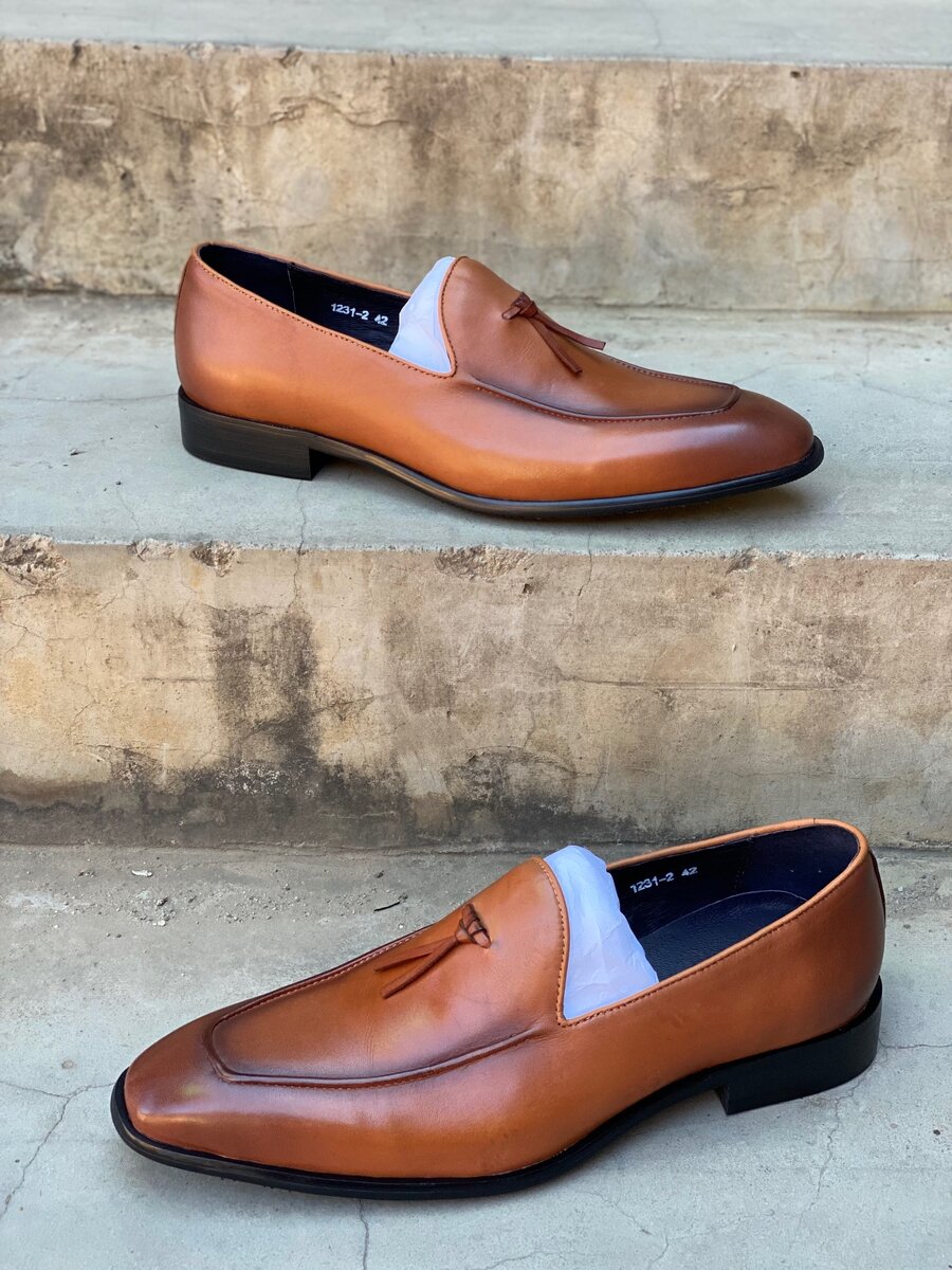 Pure leather smart shoes
