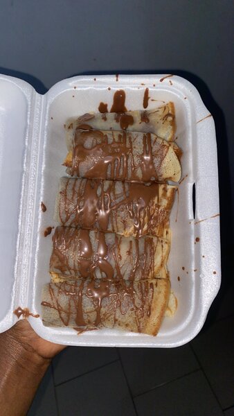 Crêpes au chocolat