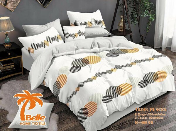 Parure de Lit Moderne 3 Places
