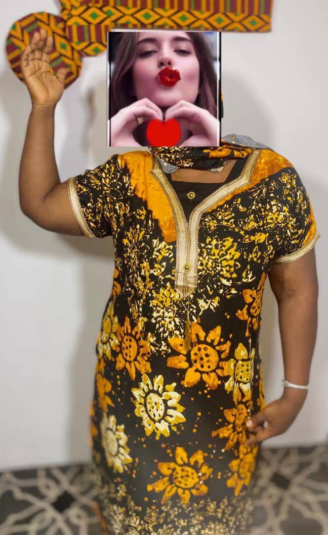 Robe 100% coton colorée