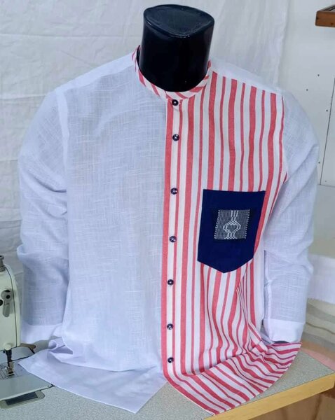 Chemise homme rayée élégante