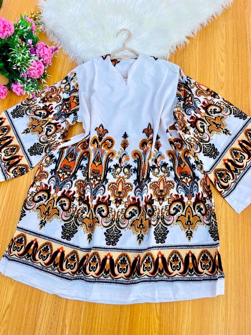 Short flare Bubu dress