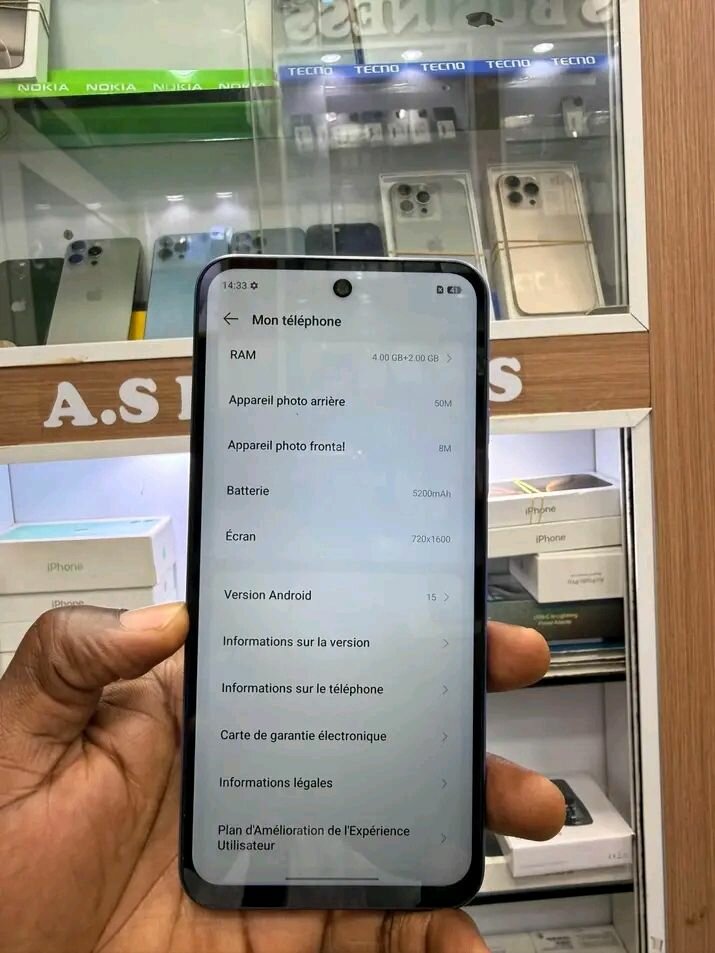 Smartphone Android moderne
