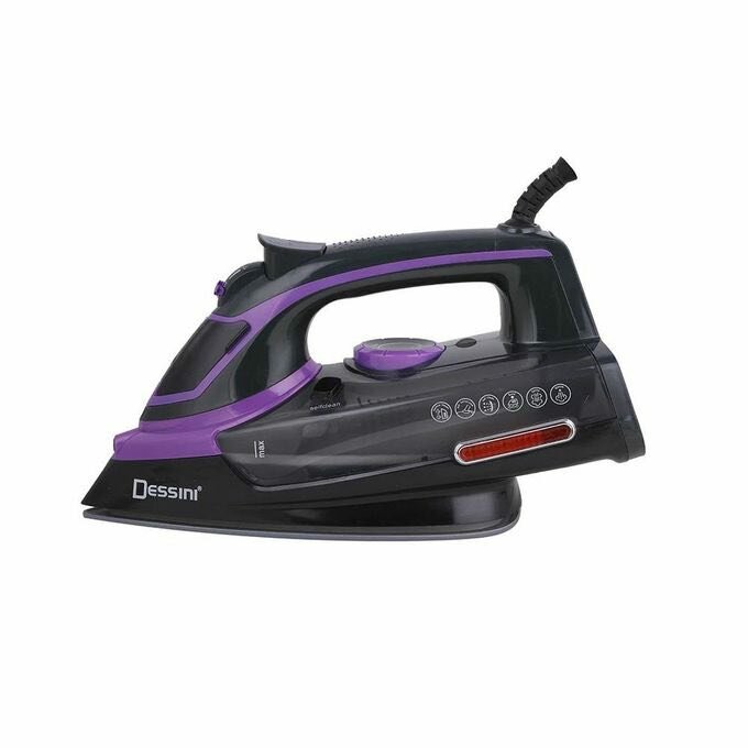 Dessini 3000W - Professional Nonstick Steam Iron - Violet/Bl