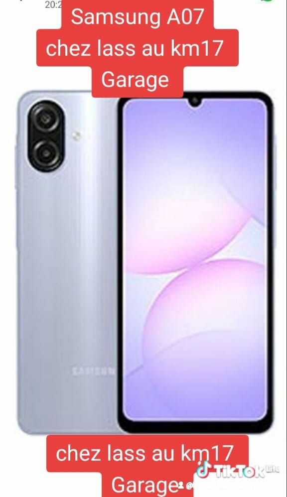 Samsung Galaxy A07 Smartphone