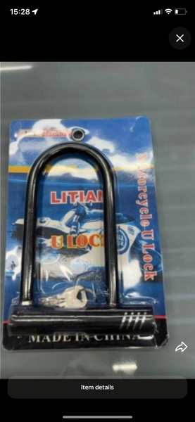 Heavy-Duty Motorcycle U-Lock