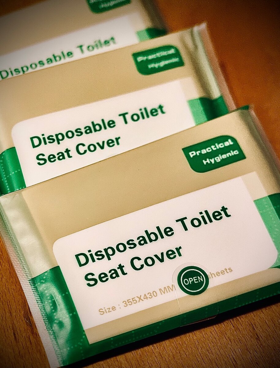 Couvre-siège WC jetable pratique