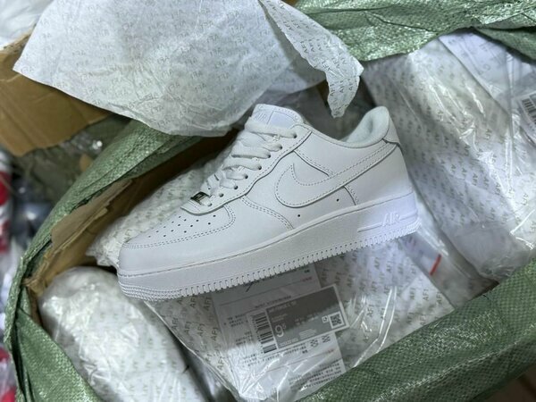 Baskets blanches Air Force 1 style