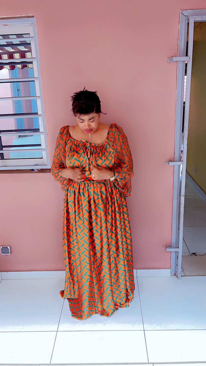 Robe maxi imprimée bohème