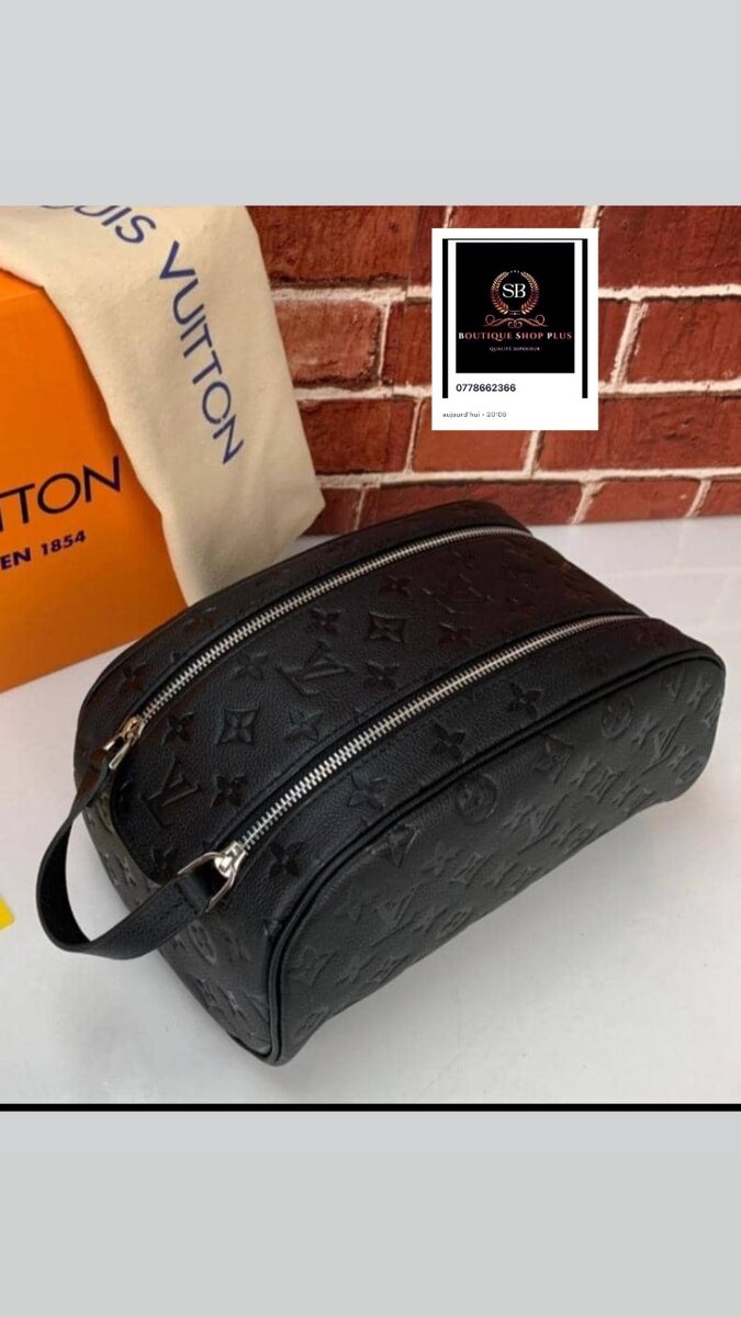 Trousse de toilette élégante