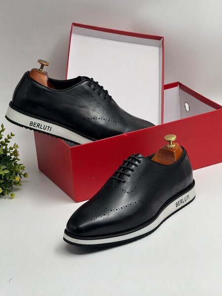 BERLUTI BLACK AND WHITE