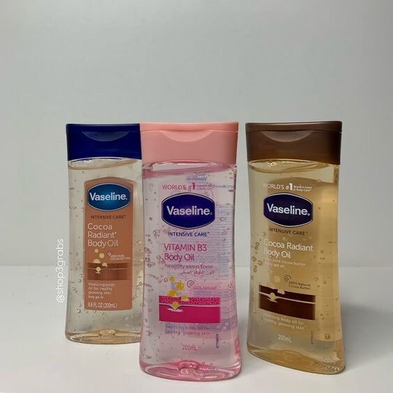 Huile pour le corps Vaseline