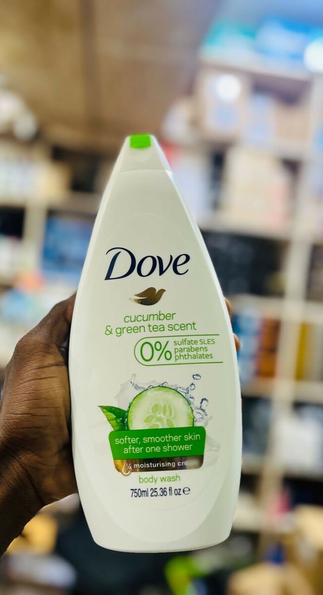 Dove shower gel