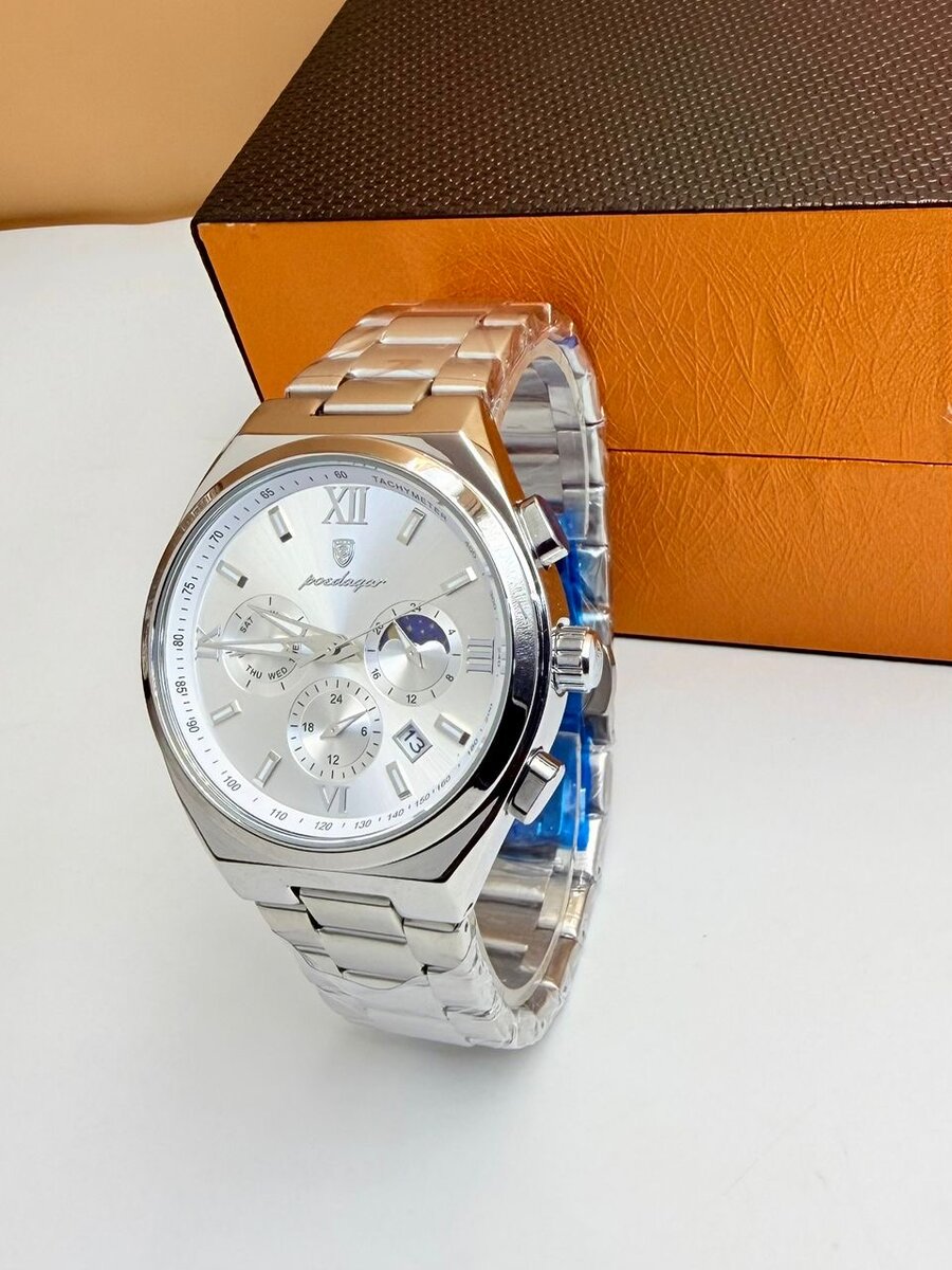 Montre homme en acier inoxydable