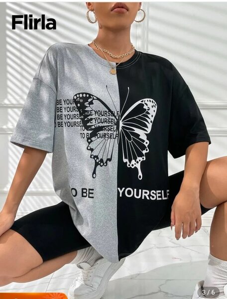 T-shirt shein pour femme