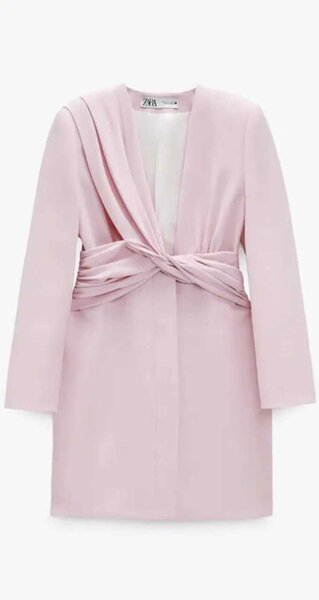 Robe Blazer Rose Élegante