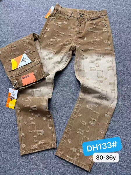 Jeans homme stylé délavé