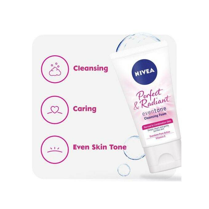 Nivea Perfect and Radiant eventone cleansing foam
