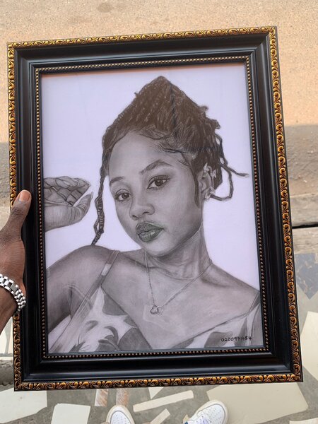 Realistic Pencil drawing, realistic painting