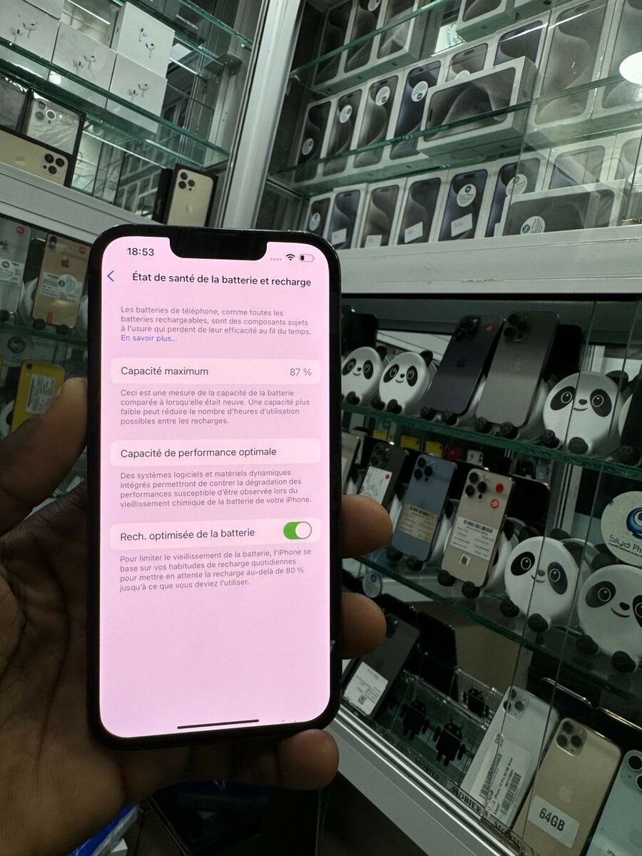 IPhone 13 pro 128g fissuré