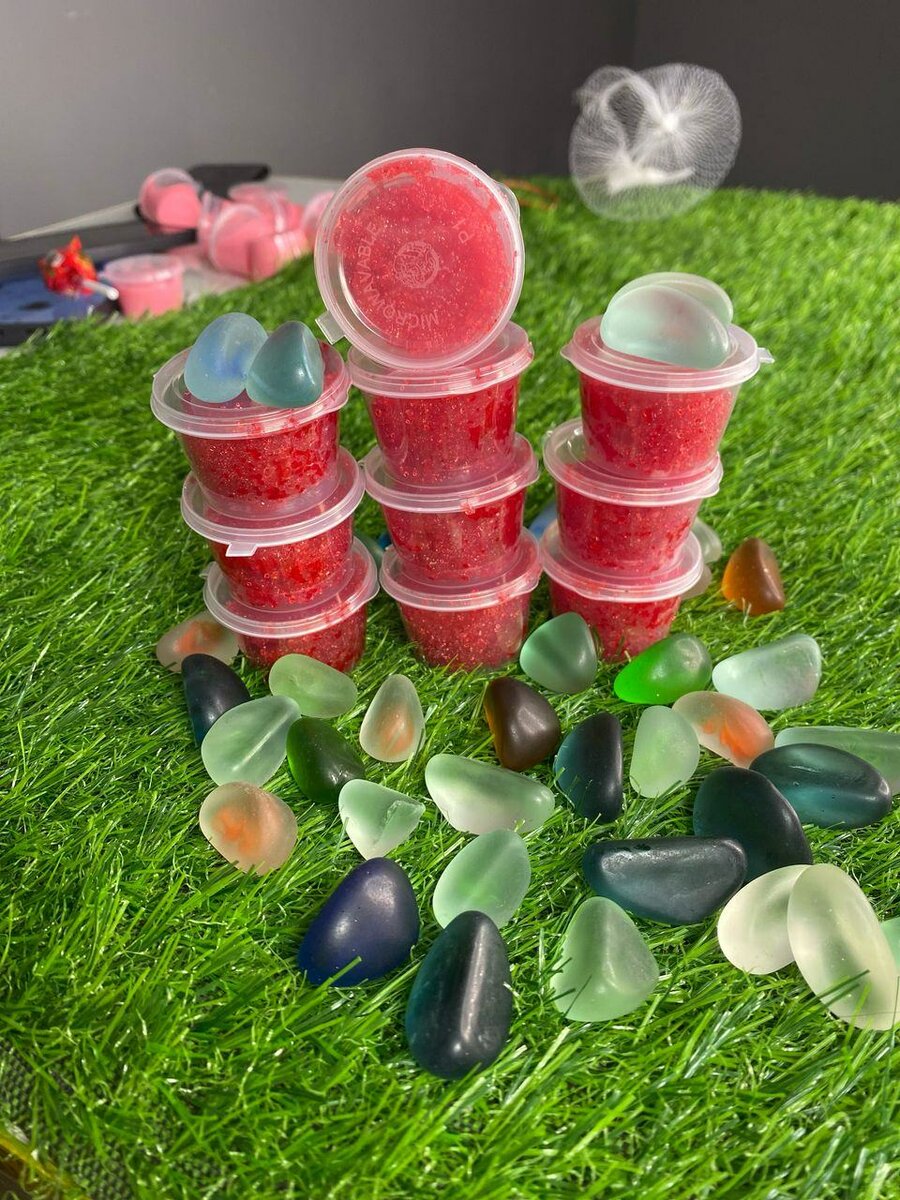 Gommage lèvres roses