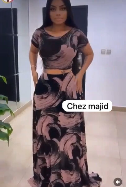 Robe longue dos nu élégante