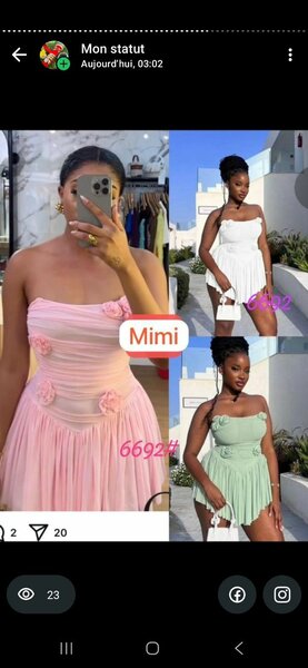 Robe moulante en jean