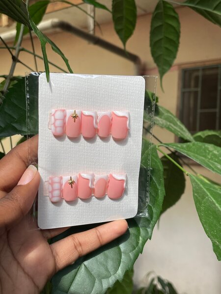 Kit de Faux Ongles Artistiques