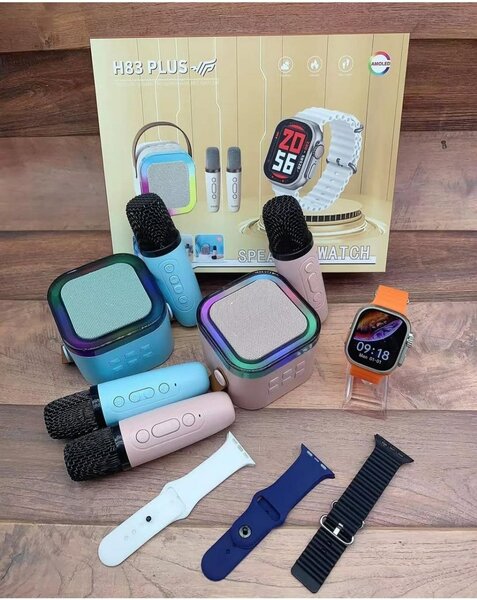 Ensemble de Montre et Haut-Parleur Bluetooth