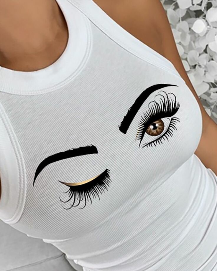 Winking Eye Tank Top
