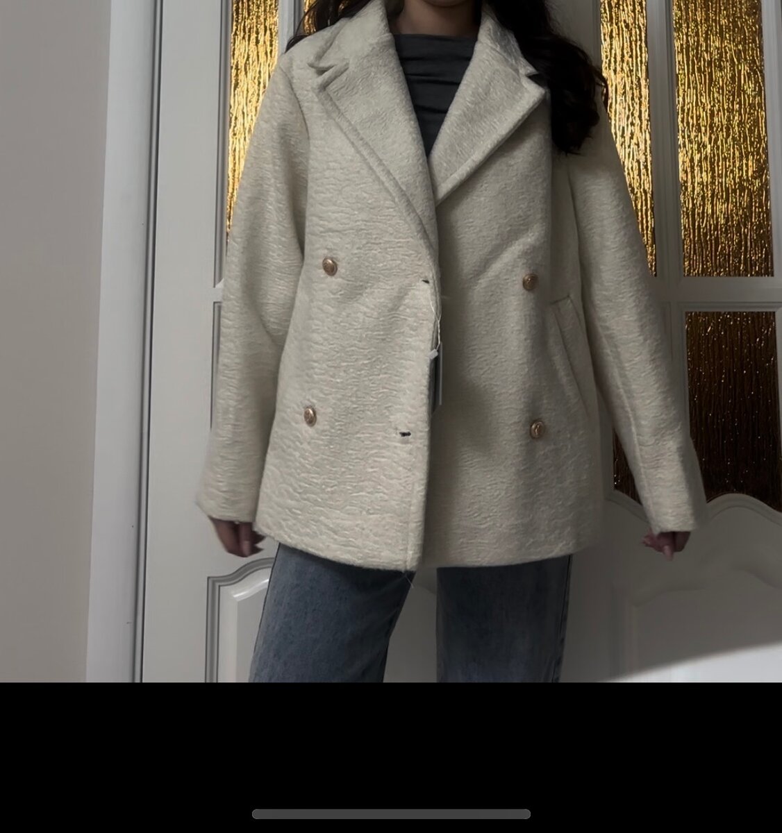 Укороченное пальто