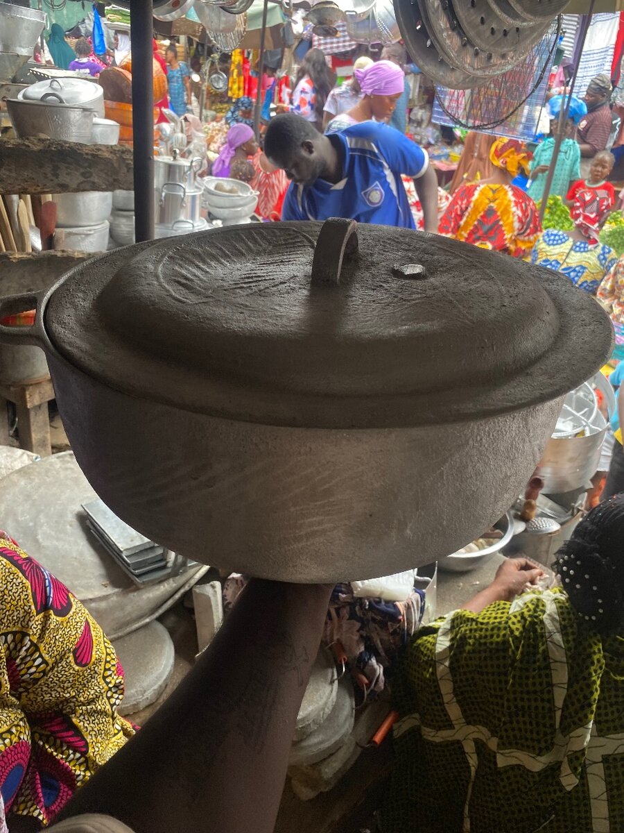 Marmite en aluminium robuste