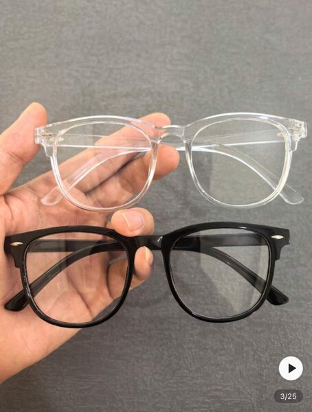 Lunettes de vue transparentes
