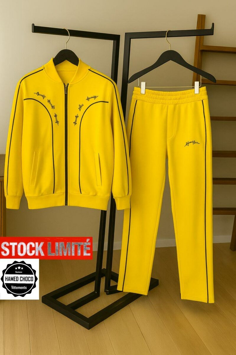 Survêtements colorés unisexes