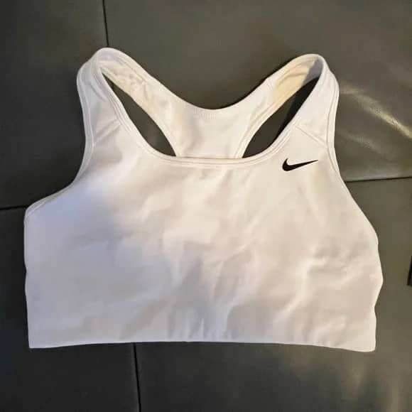 Brassière de sport Nike blanche
