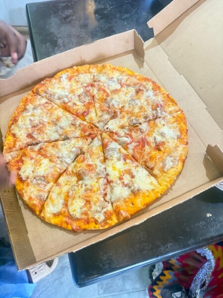 Pizza savoureuse fromage